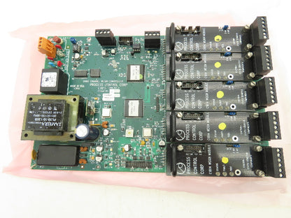 Process Control Corp C1813 REV A  Quint Channel Weigh Controller Board PCB