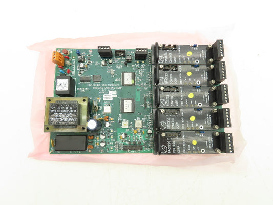 Process Control Corp C1813 REV A  Quint Channel Weigh Controller Board PCB