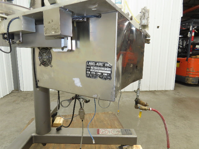 Label Aire 3138NV High Speed Label Applicator 120V Air Blow 3" Wide