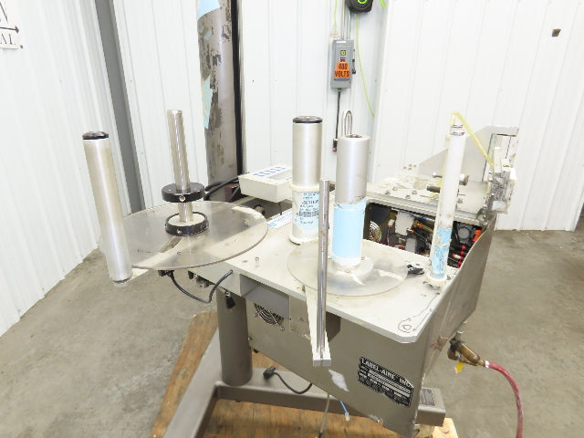 Label Aire 3138NV High Speed Label Applicator 120V Air Blow 3" Wide