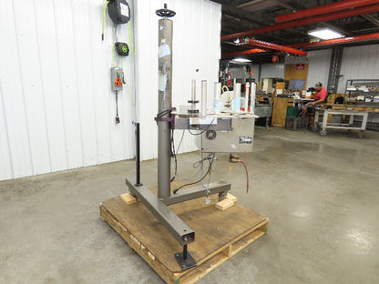 Label Aire 3138NV High Speed Label Applicator 120V Air Blow 3" Wide