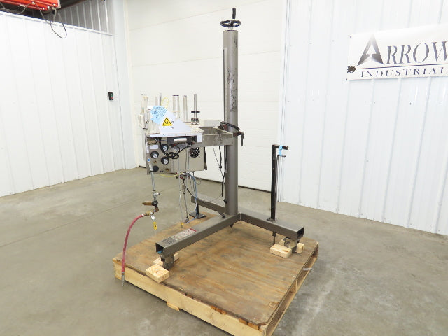 Label Aire 3138NV High Speed Label Applicator 120V Air Blow 3" Wide