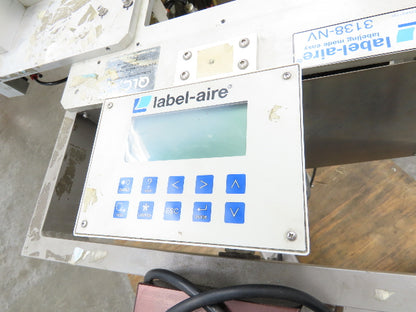 Label Aire 3138NV High Speed Label Applicator 120V Air Blow 3" Wide