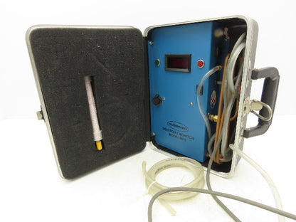 Hygrodynamics 8072 Dew Point Monitor Portable 120VAC Hoses Desiccate Tube