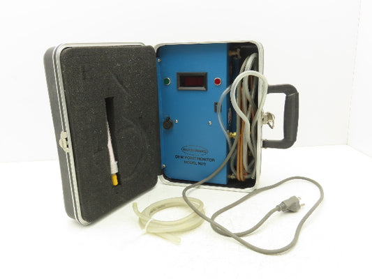 Hygrodynamics 8072 Dew Point Monitor Portable 120VAC Hoses Desiccate Tube