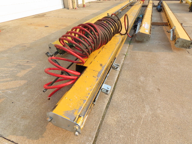 Kundel K-Trac 250Lb Free Standing Double Bridge Crane 23'+ Span 33' x 40' Runway