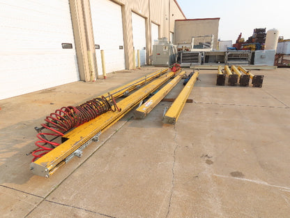 Kundel K-Trac 250Lb Free Standing Double Bridge Crane 23'+ Span 33' x 40' Runway