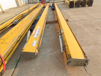 Kundel K-Trac 250Lb Free Standing Double Bridge Crane 23'+ Span 33' x 40' Runway