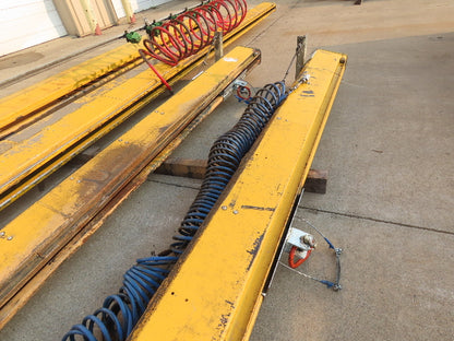 Kundel K-Trac 250Lb Free Standing Double Bridge Crane 23'+ Span 33' x 40' Runway
