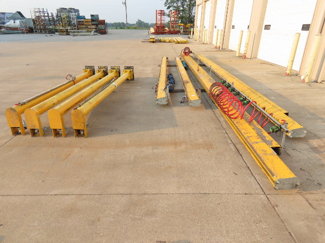 Kundel K-Trac 250Lb Free Standing Double Bridge Crane 23'+ Span 33' x 40' Runway
