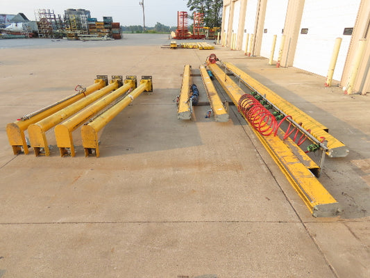 Kundel K-Trac 250Lb Free Standing Double Bridge Crane 23'+ Span 33' x 40' Runway