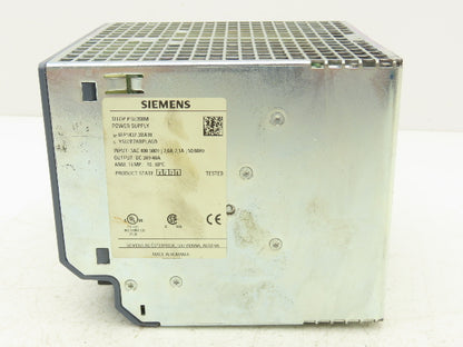 Siemens 6EP1437-3BA10 Power Supply DC 24V 40A 3PH 400-500V Input SITOP PSU300M