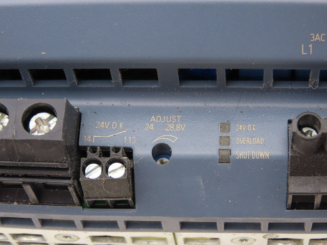 Siemens 6EP1437-3BA10 Power Supply DC 24V 40A 3PH 400-500V Input SITOP PSU300M