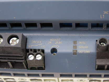 Siemens 6EP1437-3BA10 Power Supply DC 24V 40A 3PH 400-500V Input SITOP PSU300M