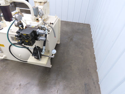 Parker V6X12027/10 Hydraulic Power Unit 1000PSI 7GPM 80 Gallon Tank 230/460V 3Ph