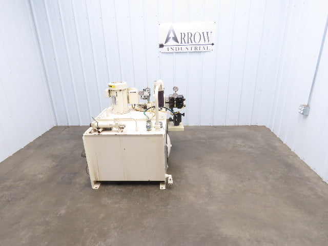 Parker V6X12027/10 Hydraulic Power Unit 1000PSI 7GPM 80 Gallon Tank 230/460V 3Ph
