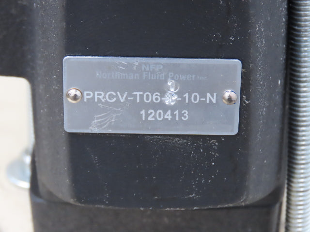 Parker V6X12027/10 Hydraulic Power Unit 1000PSI 7GPM 80 Gallon Tank 230/460V 3Ph