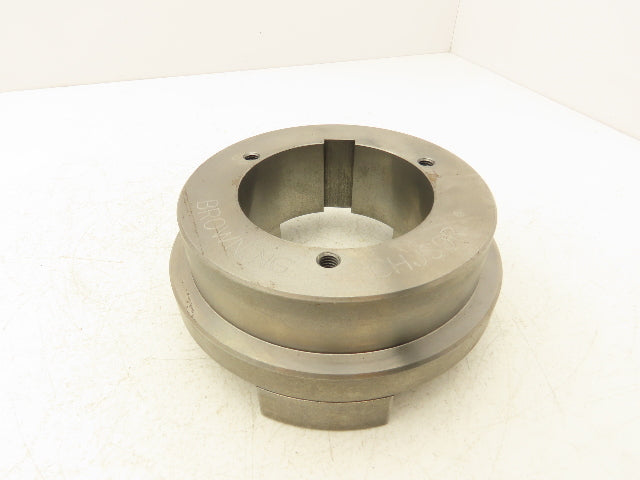 Browning CHJS9R Jaw Coupling Size JS9 Bushed Length Through Bore 2.937" 600 RPM