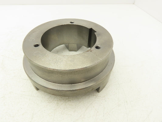 Browning CHJS9R Jaw Coupling Size JS9 Bushed Length Through Bore 2.937" 600 RPM