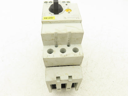 Moeller PKZM4-32 Manual Motor Starter Circuit Breaker 32A 30Hp 600VAC 3Ph