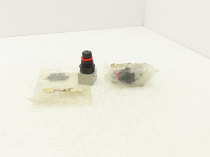 Asco 215-101A Numatrol Pneumatic Air Regulator 125 PSI W/Mounting Bolts Lot of 2
