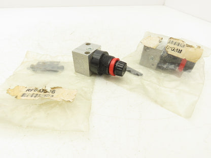Asco 215-101A Numatrol Pneumatic Air Regulator 125 PSI W/Mounting Bolts Lot of 2
