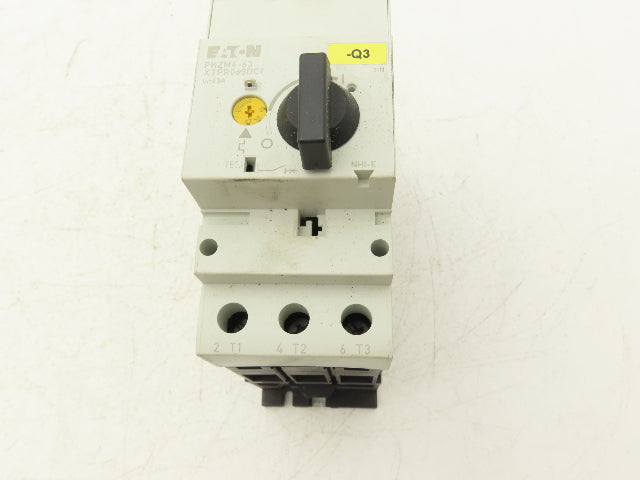 Moeller PKZM4-63 XTPR063DC1 Manual Motor Starter 63A 50Hp 600VAC 3Ph