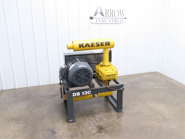 Kaeser DB 130 Omega 41 Vacuum Blower 276 ICFM Positive Rotary Lobe 20Hp 230/460