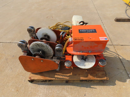 CraneVeyor 2 Ton Free Standing Bridge Crane 23' 8" Span 60' Runway 15' 4" HUB