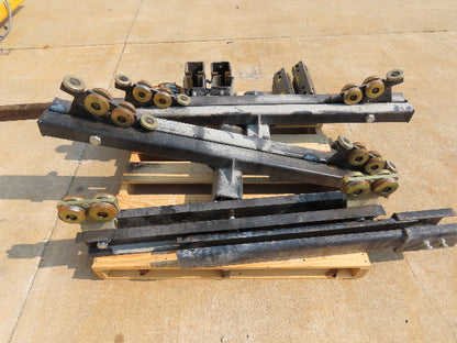 CraneVeyor 2 Ton Free Standing Bridge Crane 23' 8" Span 60' Runway 15' 4" HUB