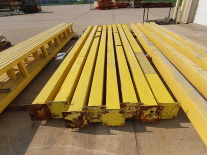 CraneVeyor 2 Ton Free Standing Bridge Crane 23' 8" Span 60' Runway 15' 4" HUB