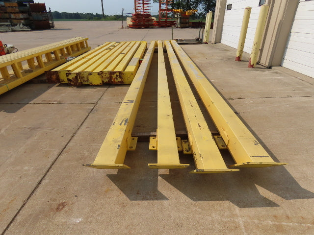 CraneVeyor 2 Ton Free Standing Bridge Crane 23' 8" Span 60' Runway 15' 4" HUB