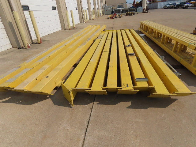 CraneVeyor 2 Ton Free Standing Bridge Crane 23' 8" Span 60' Runway 15' 4" HUB