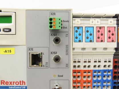 Bosch Rexroth Indramat CML40.2-SP-330-NA-NNNN-NW PLC CPU Control Module 24VDC