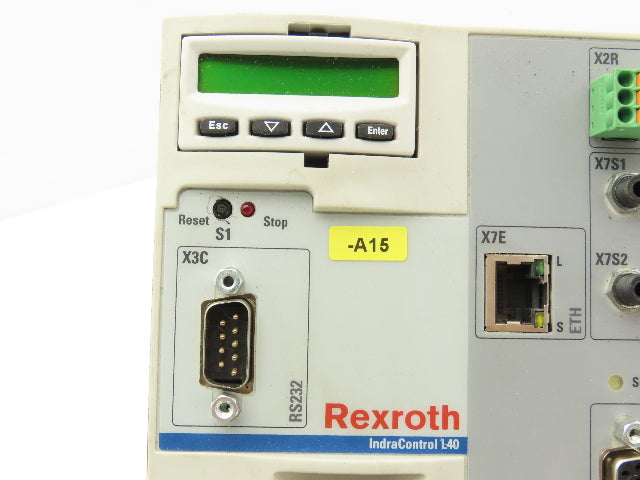 Bosch Rexroth Indramat CML40.2-SP-330-NA-NNNN-NW PLC CPU Control Module 24VDC