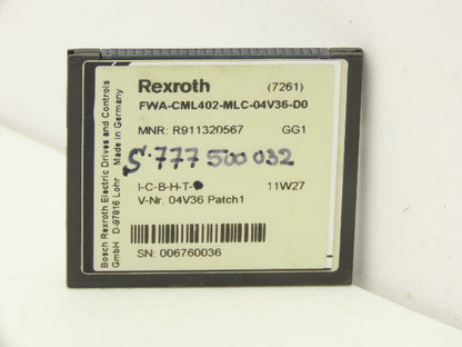 TRS Star CFI-128MS231.113.44X Rexroth Memory Card 128MB For CPU