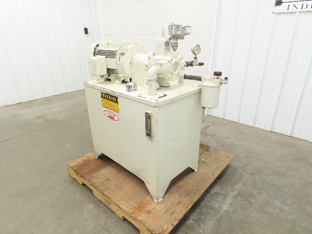 Continental Hydraulic Power Unit 21GPM 50 Gal 1500 PSI 230/460V 3Ph