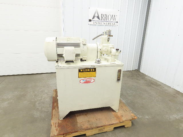 Continental Hydraulic Power Unit 21GPM 50 Gal 1500 PSI 230/460V 3Ph