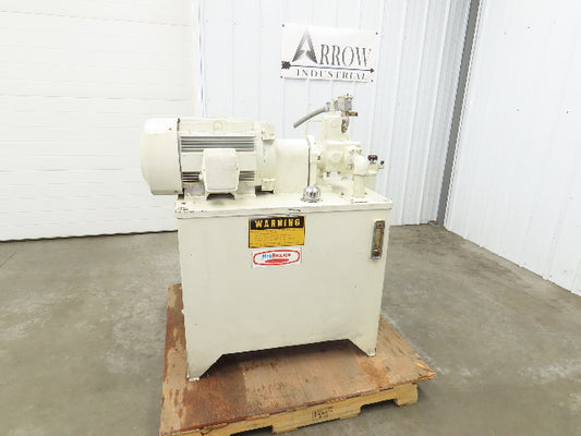 Continental Hydraulic Power Unit 21GPM 50 Gal 1500 PSI 230/460V 3Ph
