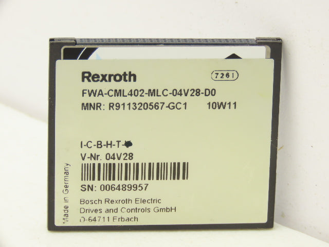 TRS Star CFI-128MS231.112.44X Rexroth Memory Card 128MB For CPU
