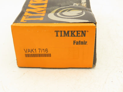 Timken VAK1 7/16 Pillow Block Bearing 1-7/16" Bore 2 Bolt Eccentric Collar