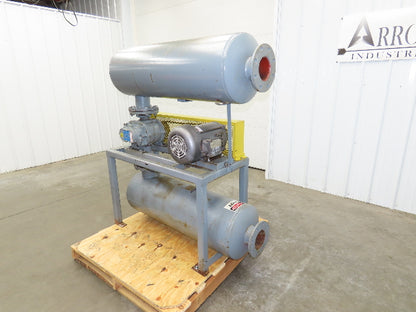Universal RAI 36 U-RAI Roots 2" Vacuum Blower Positive Rotary Lobe 5Hp 230/460V