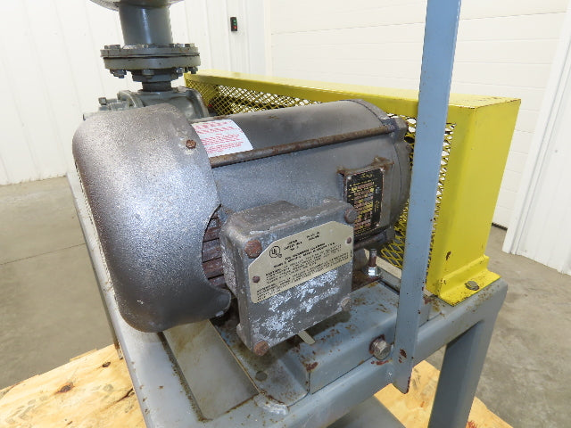 Universal RAI 36 U-RAI Roots 2" Vacuum Blower Positive Rotary Lobe 5Hp 230/460V