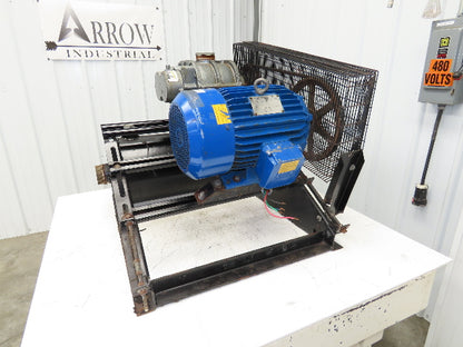 Tuthill 4007-21L2 Vacuum Pump Rotary Lobe Blower 10Hp 230/460V Motor