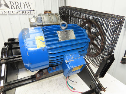 Tuthill 4007-21L2 Vacuum Pump Rotary Lobe Blower 10Hp 230/460V Motor