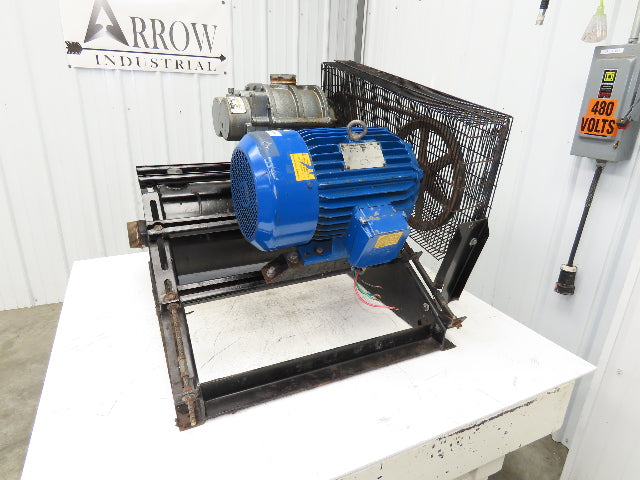 Tuthill 4007-21L2 Vacuum Pump Rotary Lobe Blower 10Hp 230/460V Motor