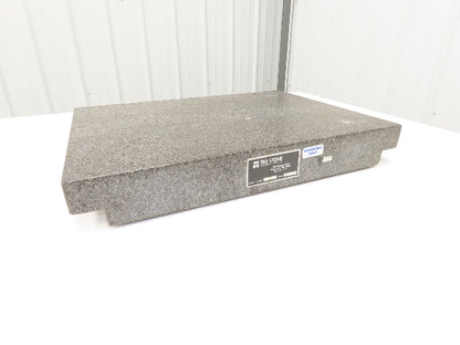 Tru Stone Granite Surface Inspection Plate 24x18x3" Grade B Tool Room Step
