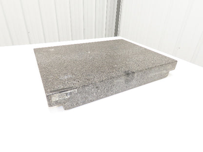 Tru Stone Granite Surface Inspection Plate 24x18x3" Grade B Tool Room Step