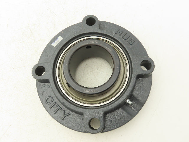 Hub City FC350X3 Piloted Flange Mount Ball Bearing 3" Bore Set Screw Locking