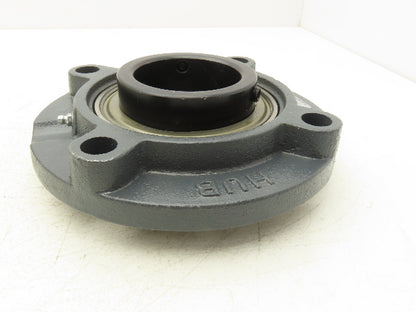 Hub City FC350X3 Piloted Flange Mount Ball Bearing 3" Bore Set Screw Locking